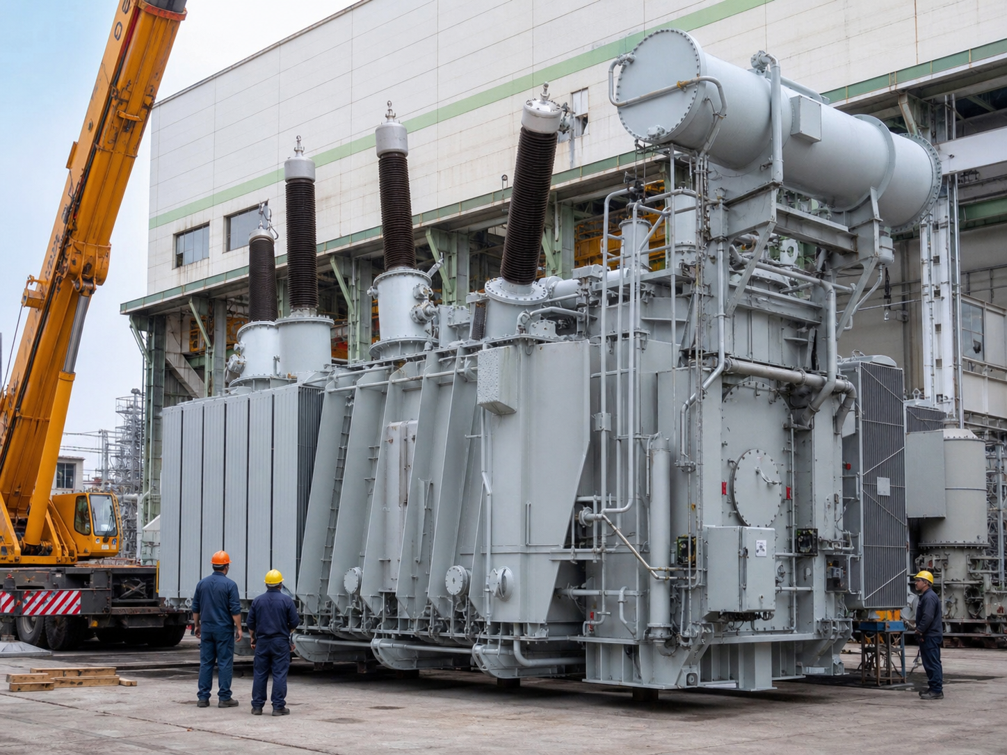 Large Power Transformers for generation linked substations