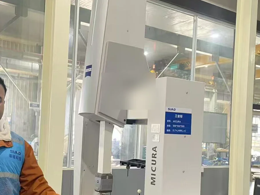 Dimensional inspection equipment reviewed inside a China industrial bearing factory