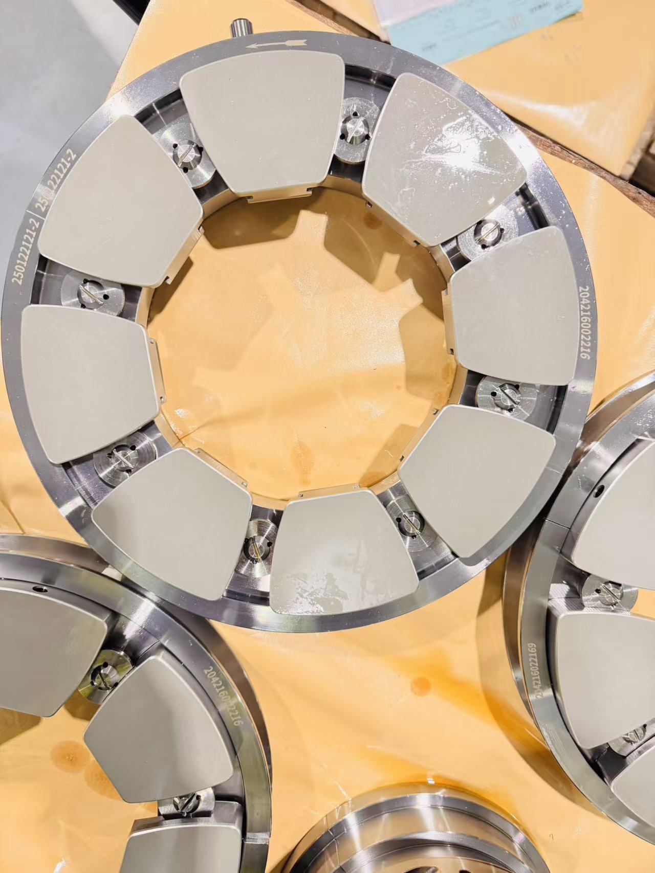 Monitoring systems, bearings, and factory-side inspection visibility