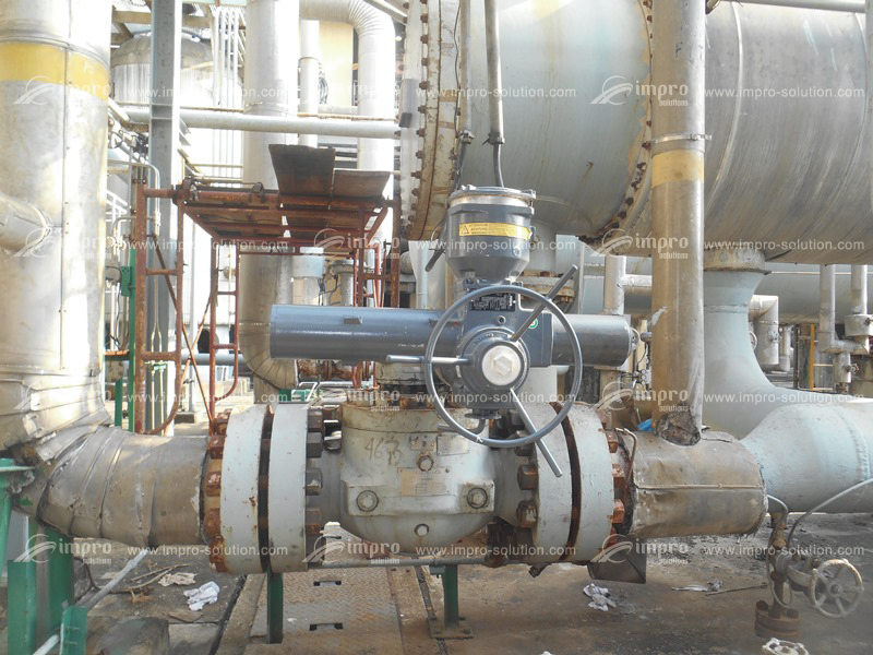 Process plant actuator installation